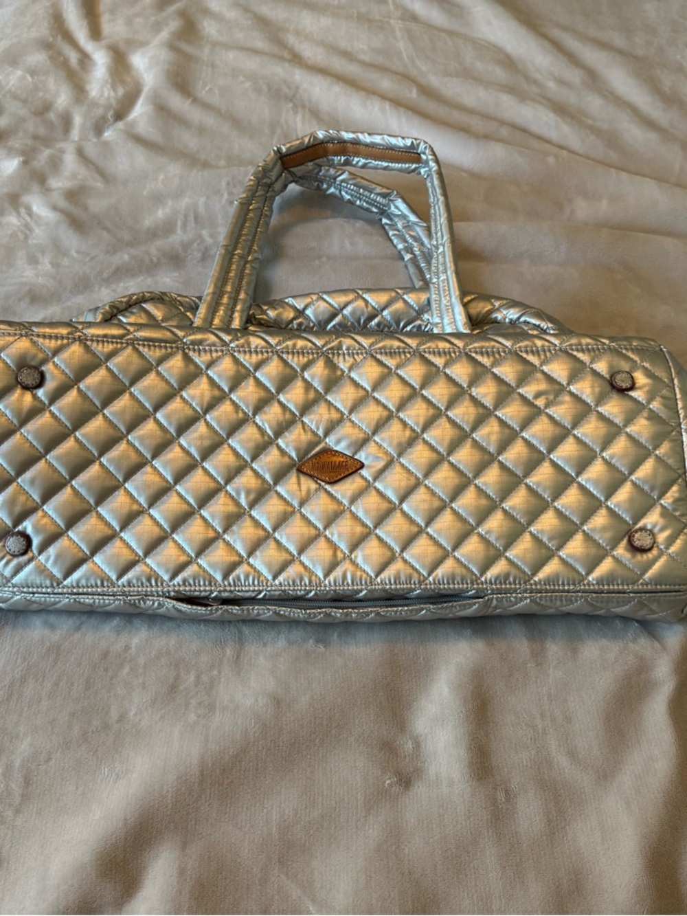MZ Wallace x BeEyeConic Travel Jim, Tin Metallic - Picture 5 of 13